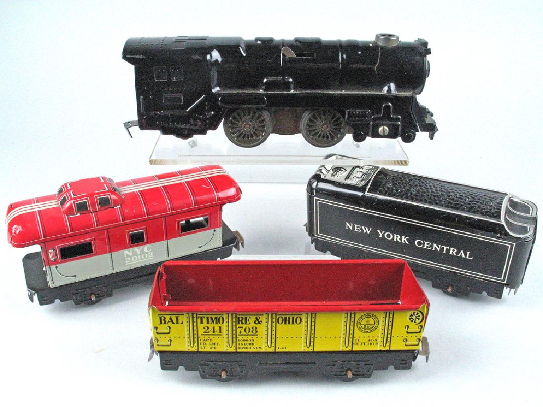Marx Tinplate Train Set: Marx Tinplate Train Set