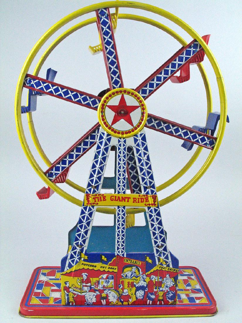 Ohio Art Giant Ride Ferris Wheel Tin Litho (1 of 2)