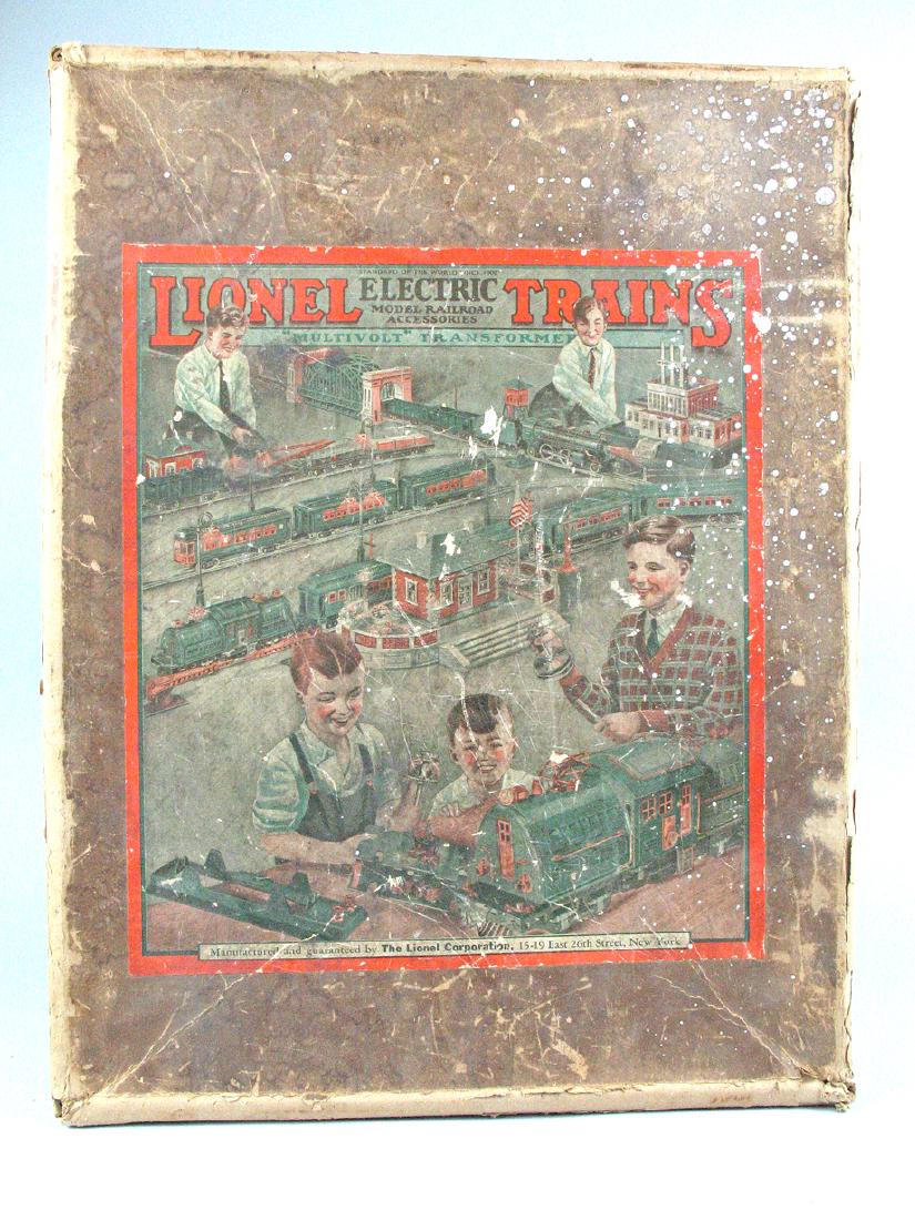 Lionel Standard 353 Set Box: Lionel Standard 353 Set Box, with three train boxes, no trains