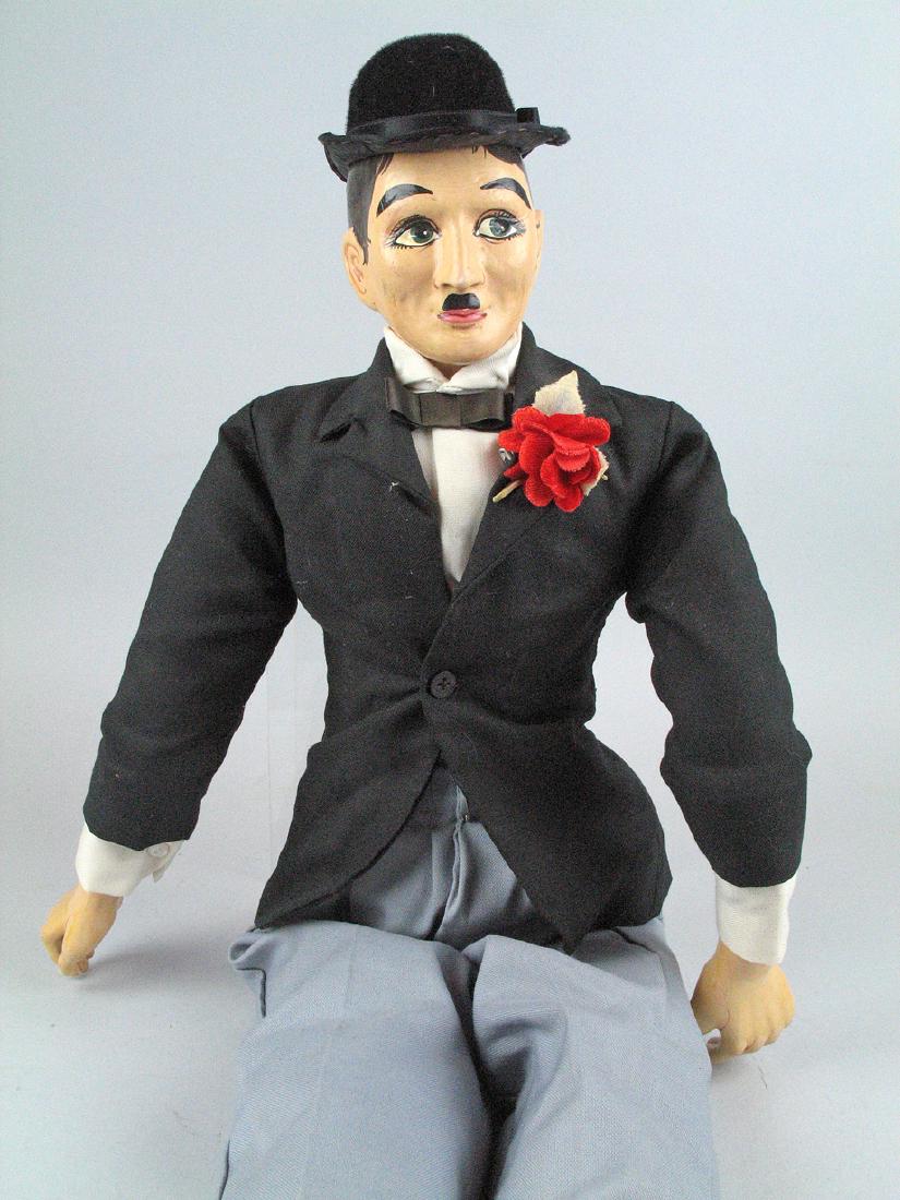 Charlie Chaplin Doll Large Composition 1920\'s (1 of 2)