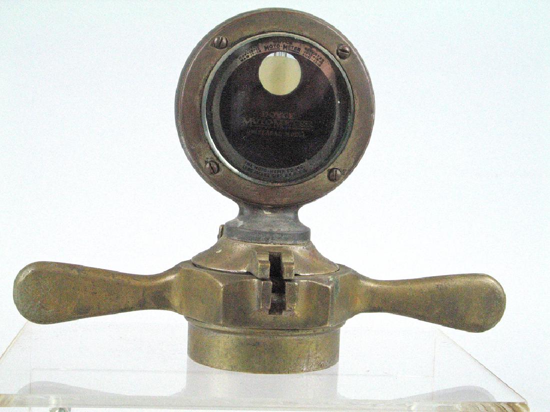 Royce Moto Meter 1920\'s Radiator Top (1 of 4)