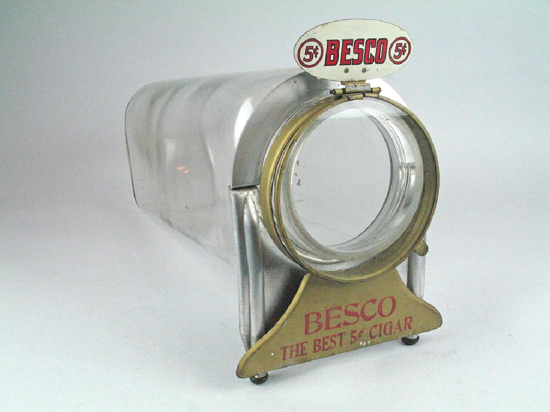 Besco 1920's 5 Cent Cigar Store Display (1 of 3)