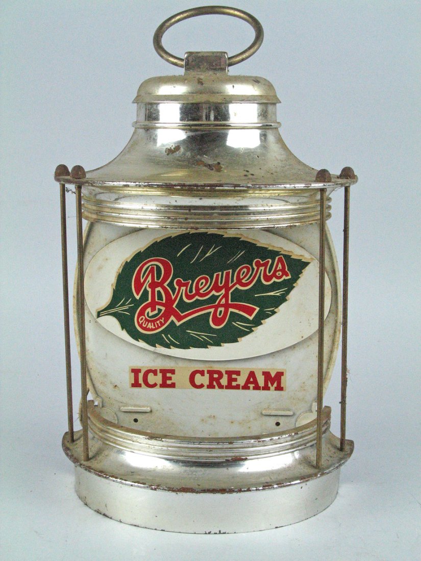 Breyers Ice Cream Light Up Sign Advertising 1950's (1 of 2)