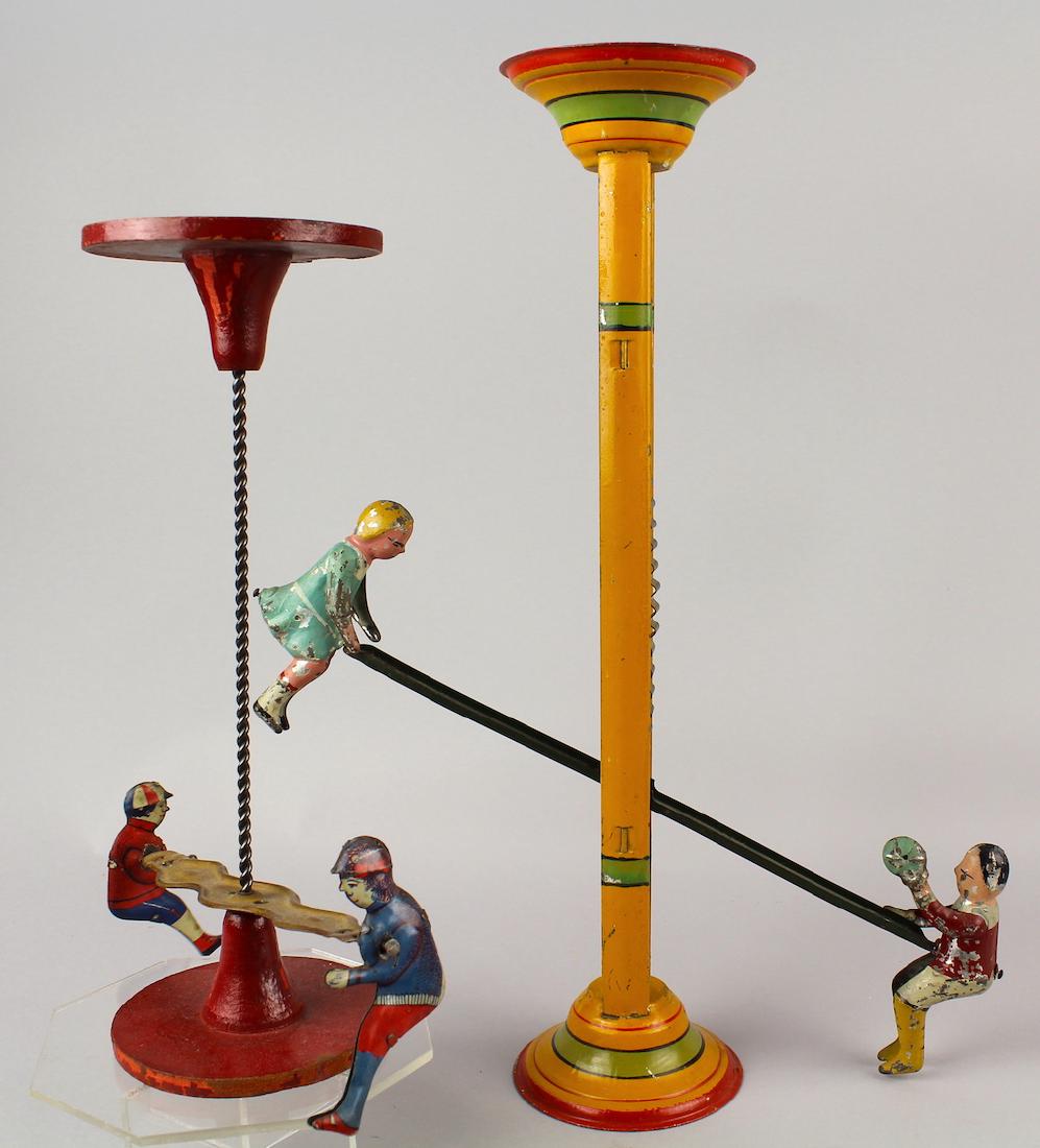 Gibbs Tin See Saw & Tin Playground Toys (1 of 2)