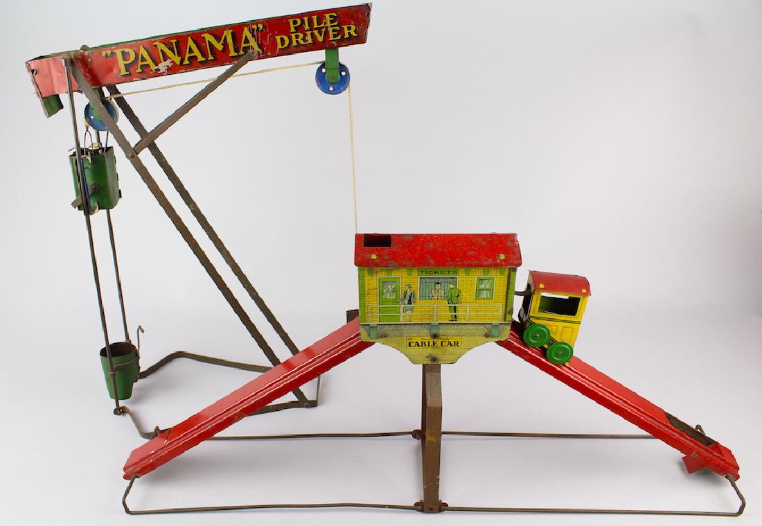 Sandy Andy Tin Cable Car & Pile Driver (1 of 2)
