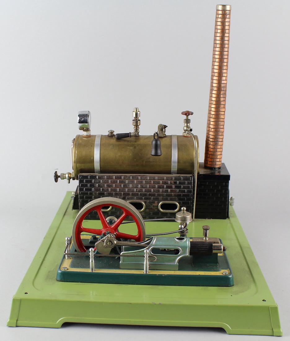 Large Fleischmann German Tin Steam Engine Plant (1 of 3)