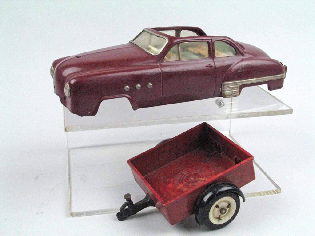 Schuco Wind Up Car Parts Lot With Wagon (1 of 2)