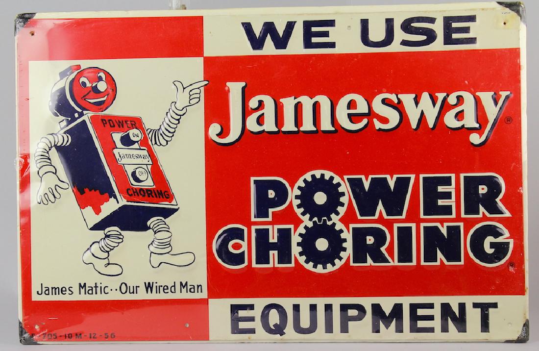 Jamesway Power Choring Robot Sign (1 of 1)