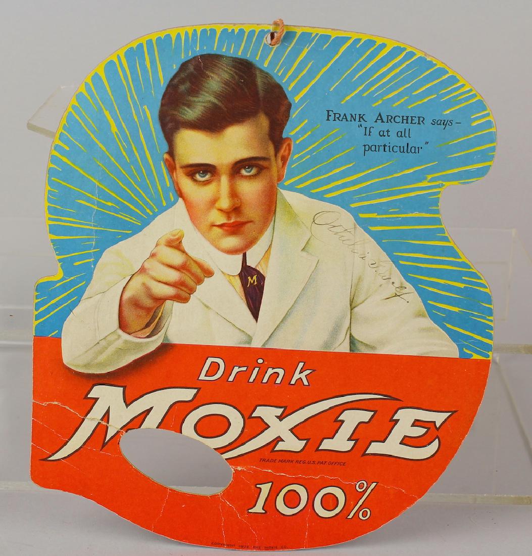 1920s Moxie Dr Sign Beauty on Back (1 of 2)