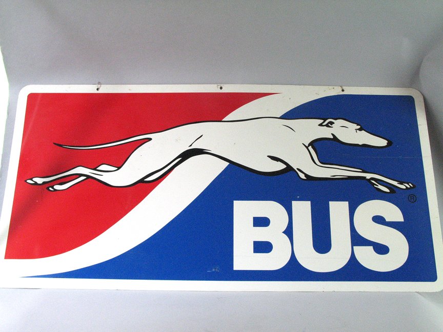 Greyhound Bus Terminal Sign (1 of 2)