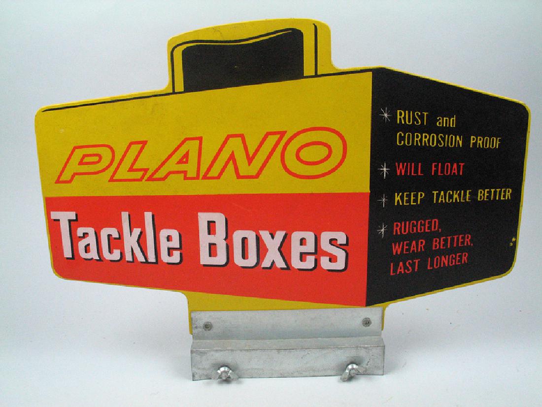 Plano Fishing Tacklebox Advertising Sign (1 of 2)