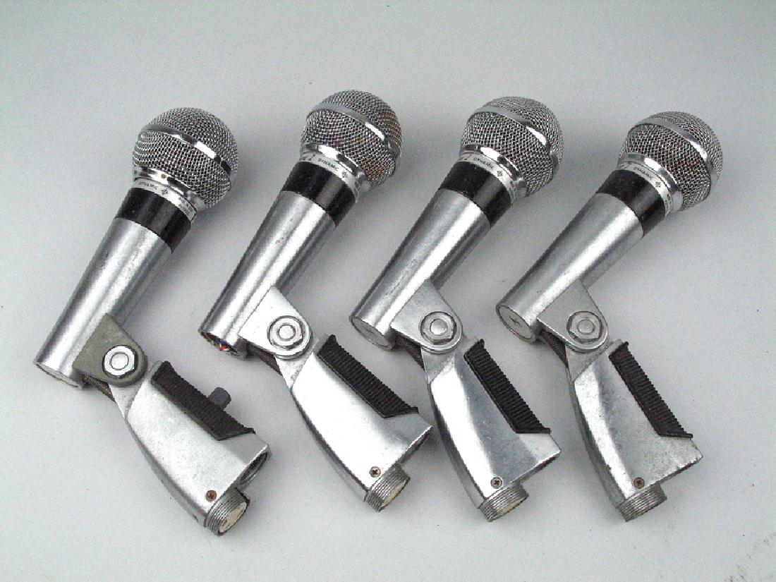 Shure 565S Mic Lot: Shure 565S Mic Lot, 4 mics
