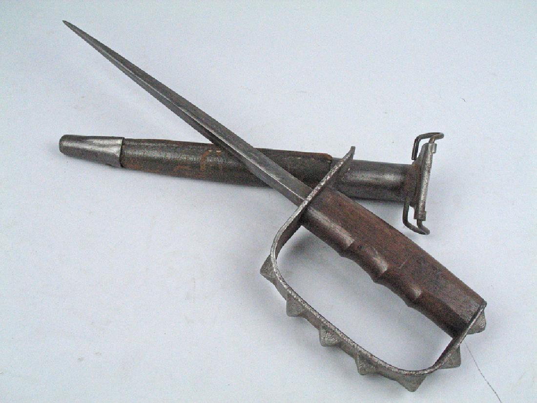 WWI US L.F.& C 1917 Knuckle Duster Trench Knife (1 of 8)