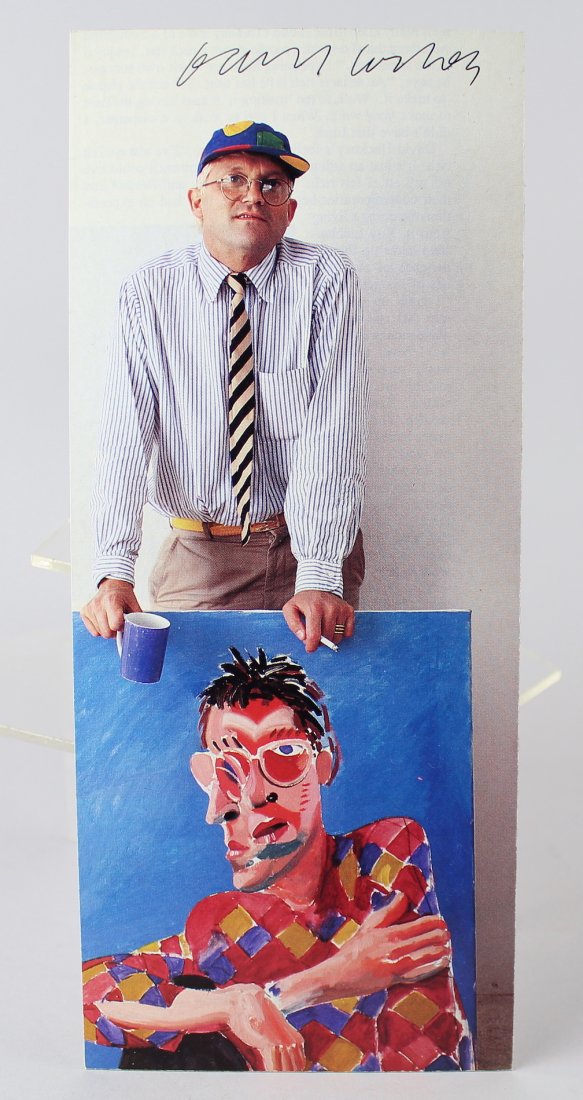 David Hockney Signed Litho (1 of 1)