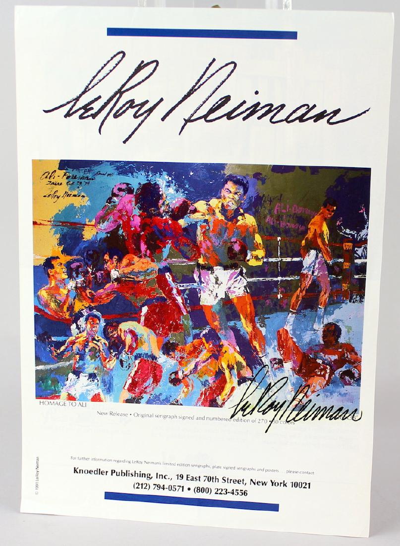 Leroy Neiman Signed Litho Muhammad Ali (1 of 2)
