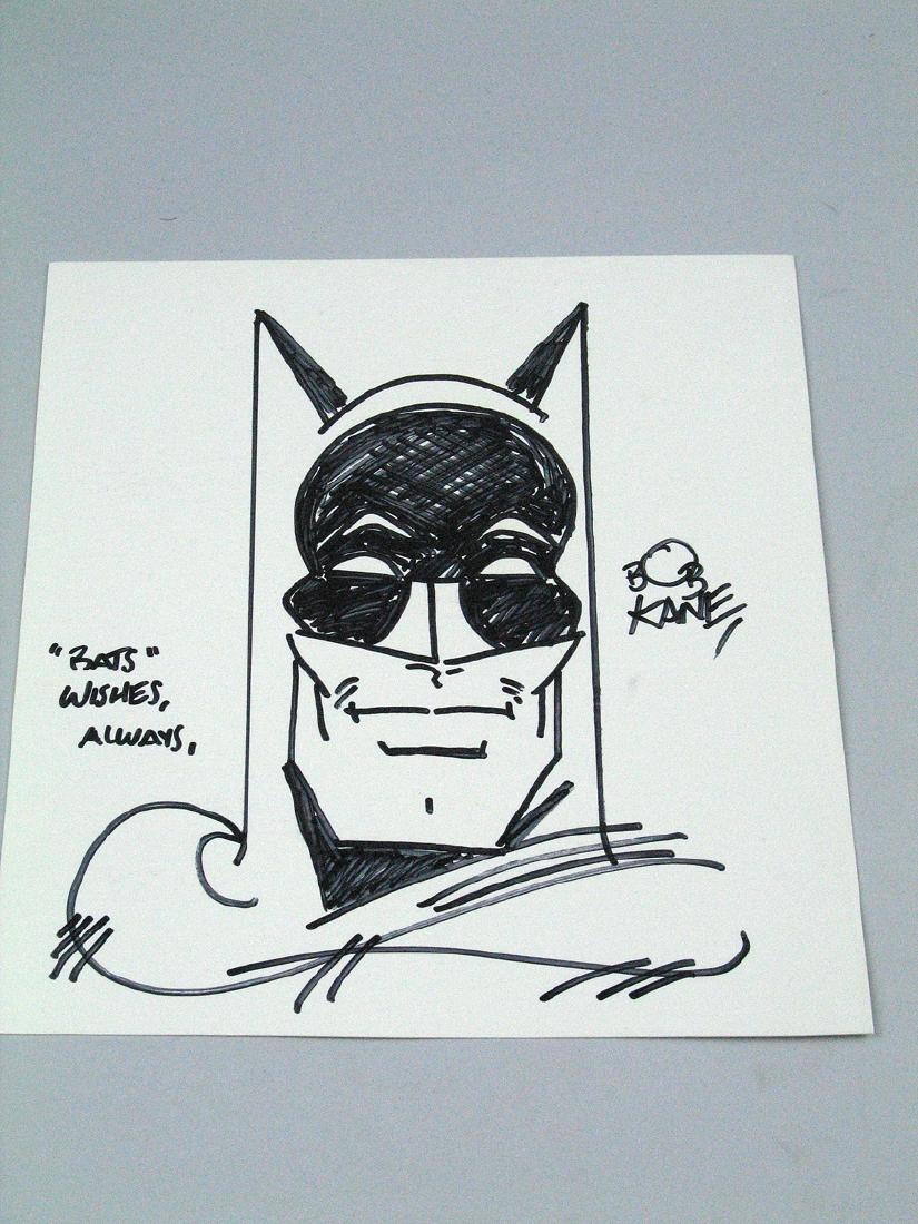 Bob Kane Batman Signed Art (1 of 2)