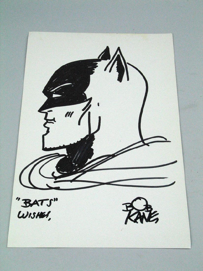 Bob Kane Batman Signed Art (1 of 2)
