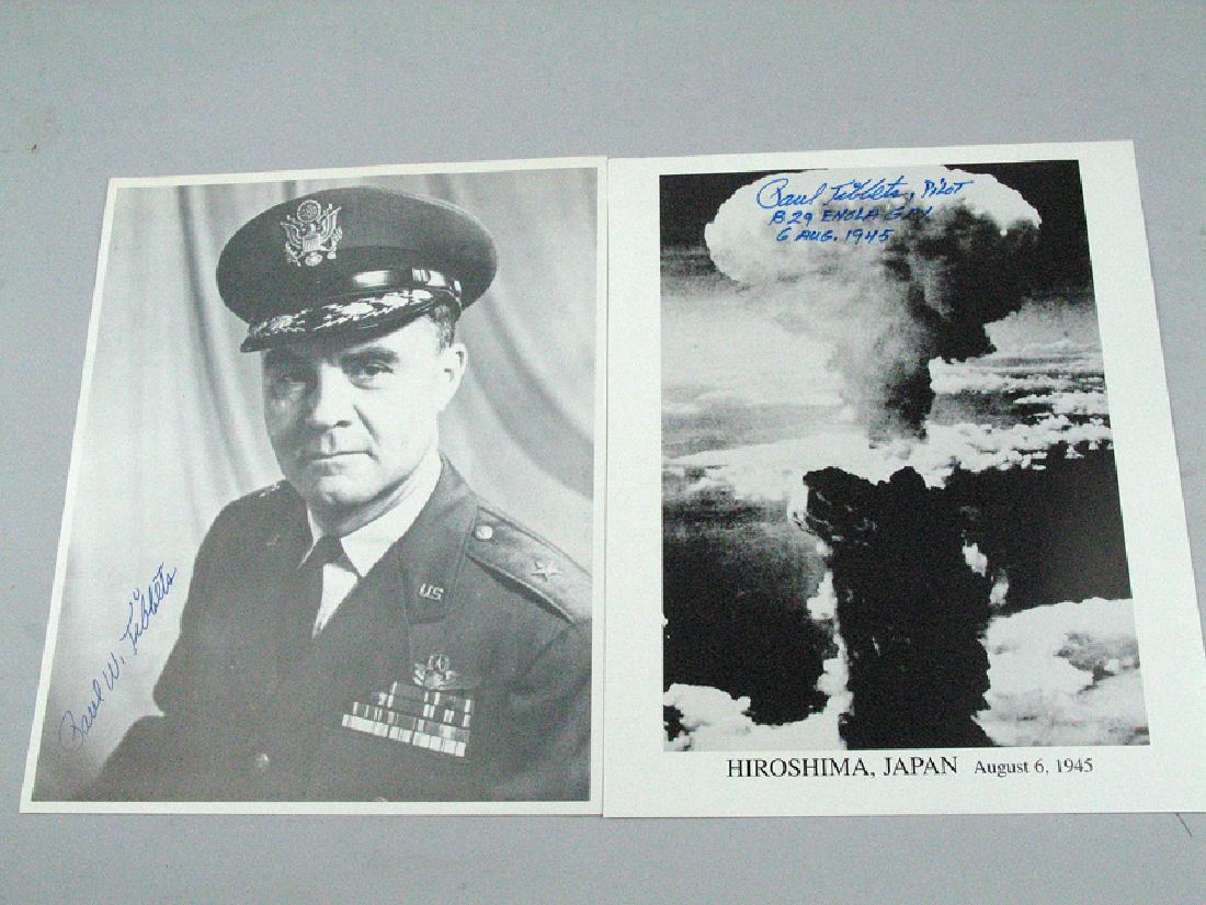 Paul Tibbets, Enola Gay Autograph Hiroshima (1 of 2)