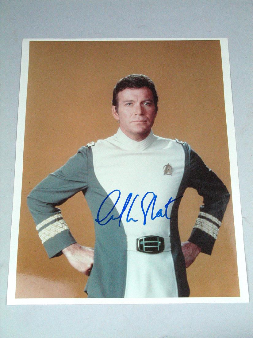William Shatner  Star Trek Autograph (1 of 2)