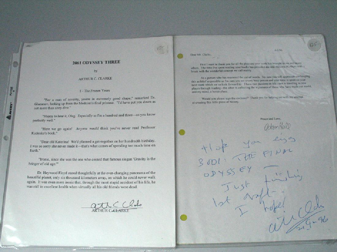 Arthur C Clarke Autograph (1 of 3)