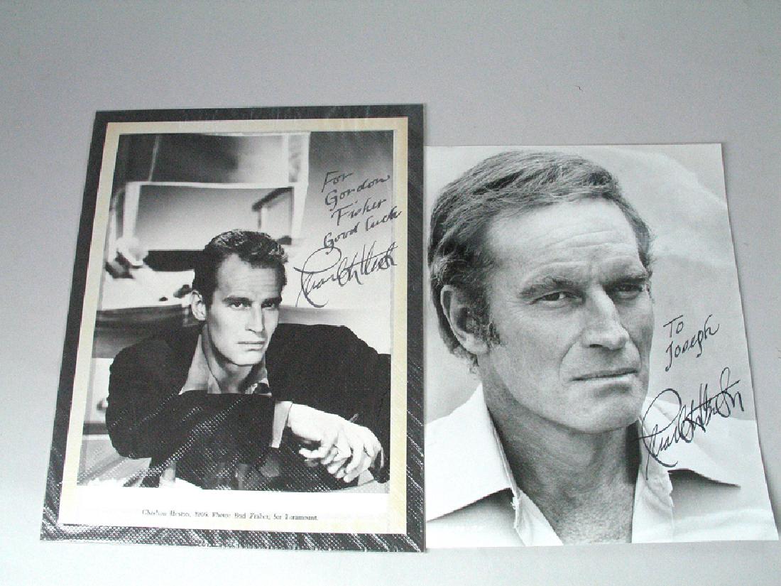 Charleton Heston   Autograph (1 of 3)