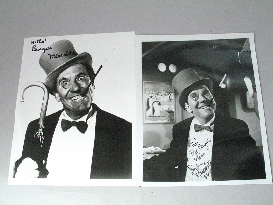Burgess Merideth Penguin Batman Autograph (1 of 3)