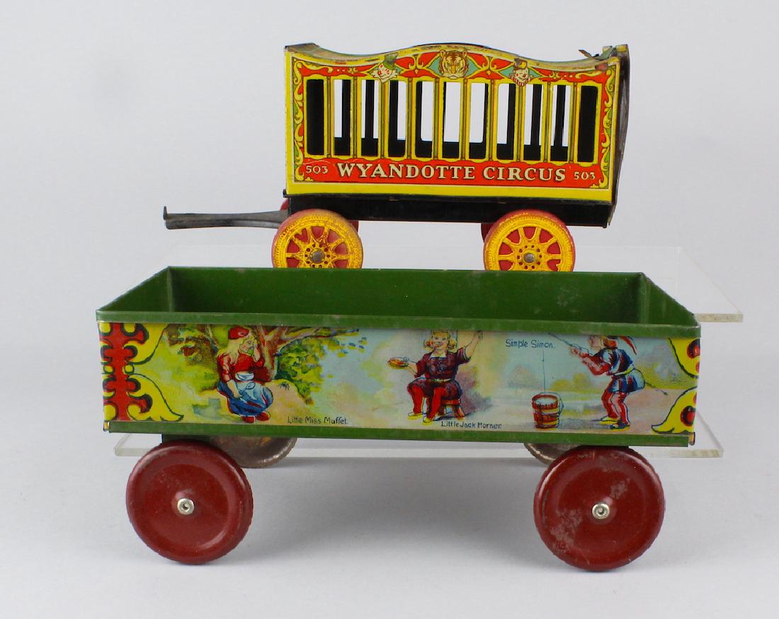 Wyandotte Circus & Tin Alphabet Wagon (1 of 3)