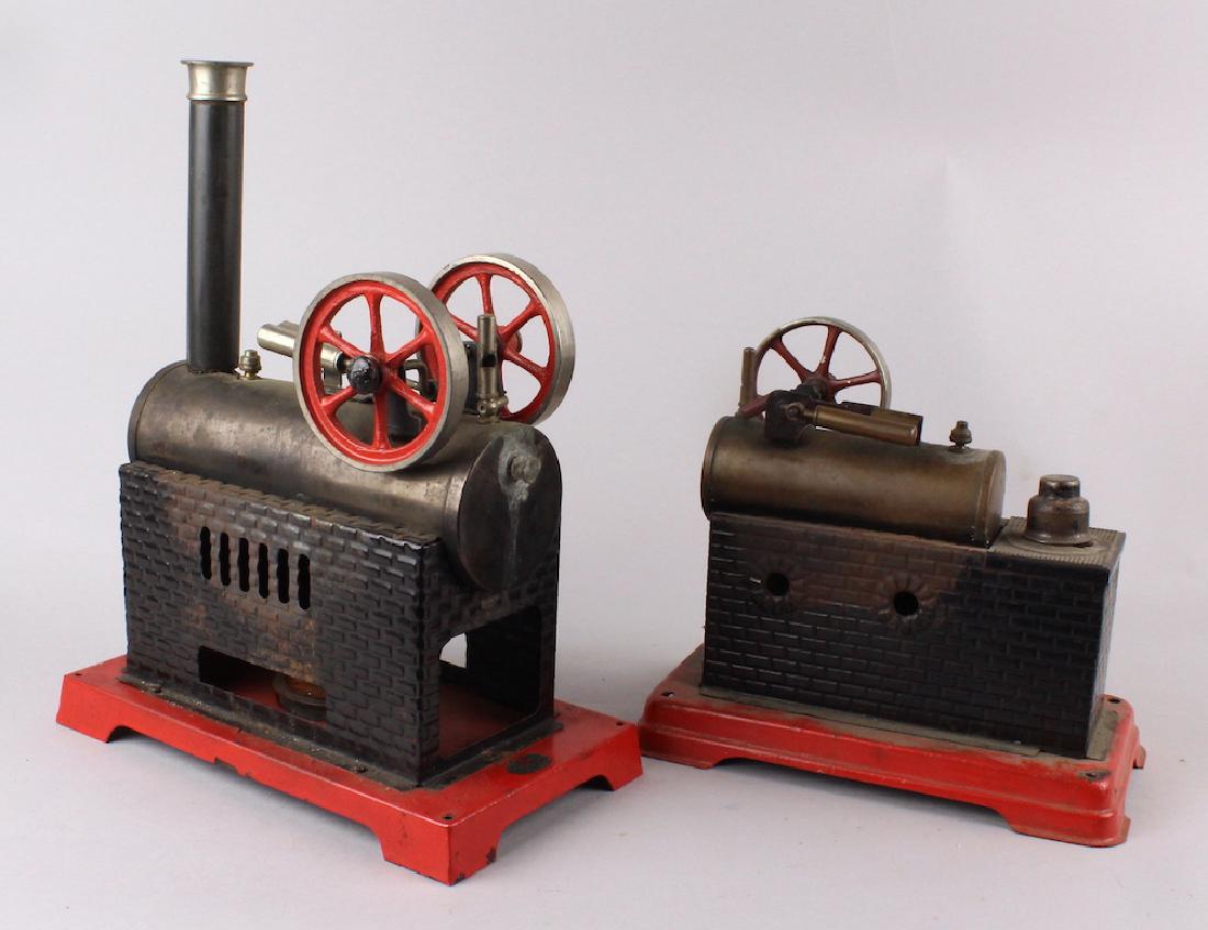 Pair Of Doll German Live Steam Engines (1 of 2)