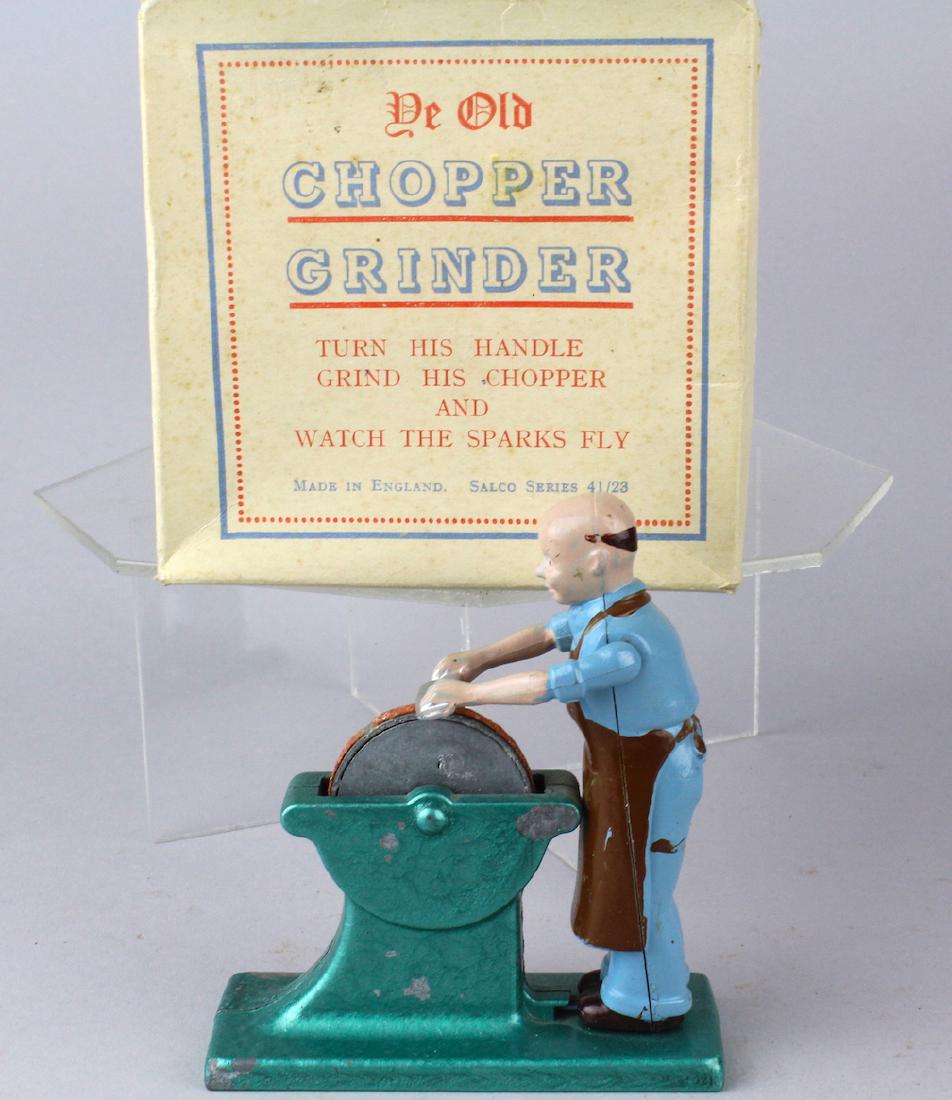 Salco Chopper Grinder Man in Box Steam Toy (1 of 2)