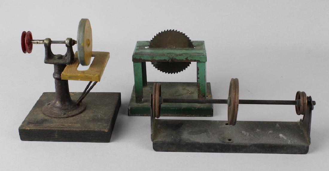Steam Tin Toys Saw Grinder & Wheel Drive (1 of 3)