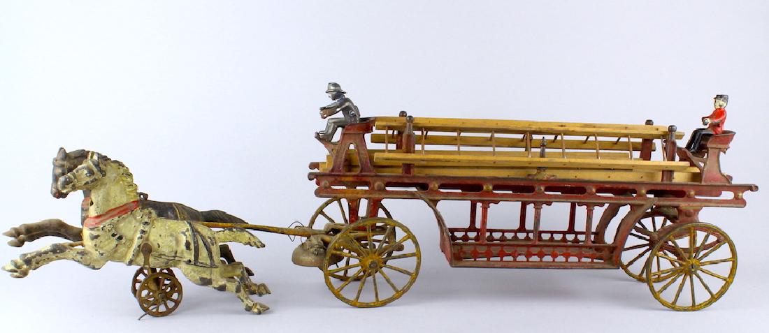 Harris Cast Iron Large Ladder Wagon (1 of 3)
