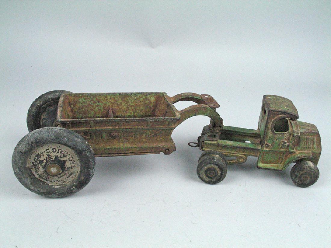 Hubley Mack Cab with Cor Cor Cast Rear Dump Truck (1 of 3)