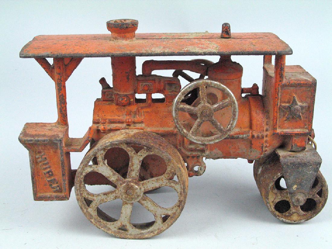 Hubley Huber Cast Iron Steam Roller (1 of 3)