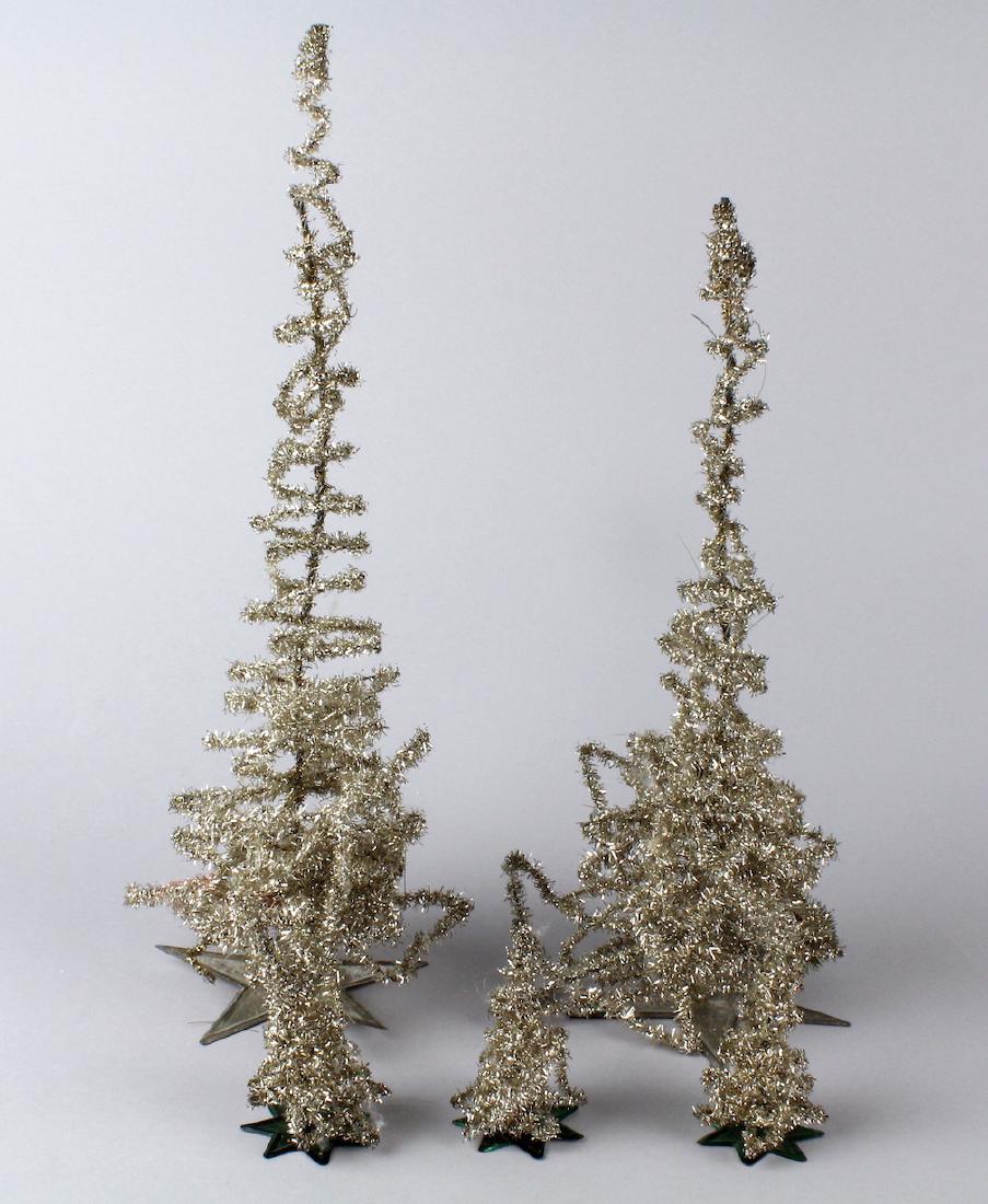 German Tinsel Christmas Trees Star Base (1 of 3)