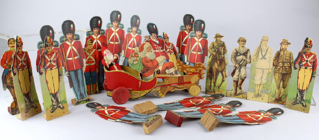 Paper Litho Soldiers & Santa Sleigh (1 of 2)