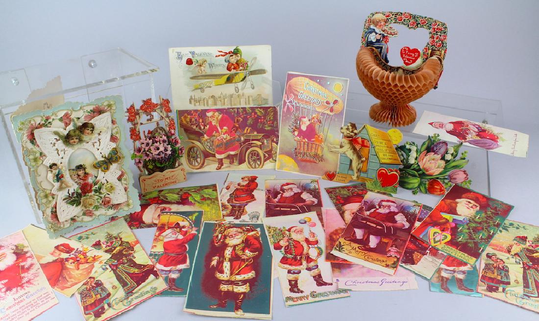 Santa & Valentine Cards- Autos & Zeppelin (1 of 4)