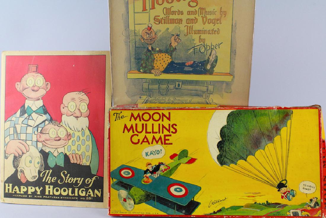 Moon Mullins Game & Happy Hooligan Story & Sheet Music (1 of 4)