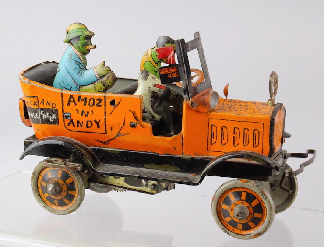 1930s Louis Marx Amos & Andy Fresh Air Taxi (1 of 5)
