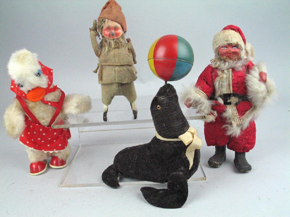 Wind Up Tin Lot Schuco Santa (1 of 1)