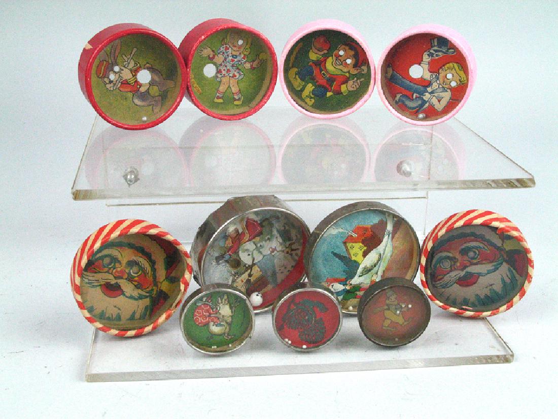 19th Cent Paper Tin Dexterity  Games (1 of 3)
