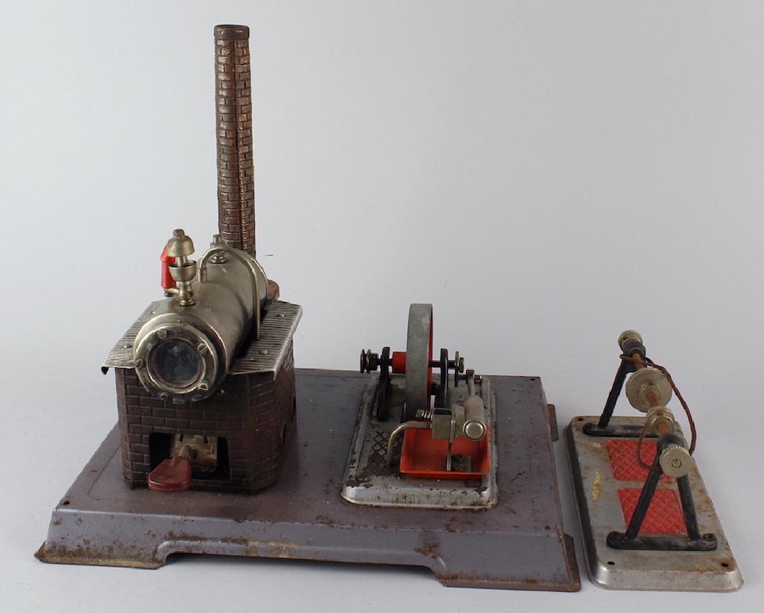 Wilesco Steam Engine Plant & Drive Wheels (1 of 2)