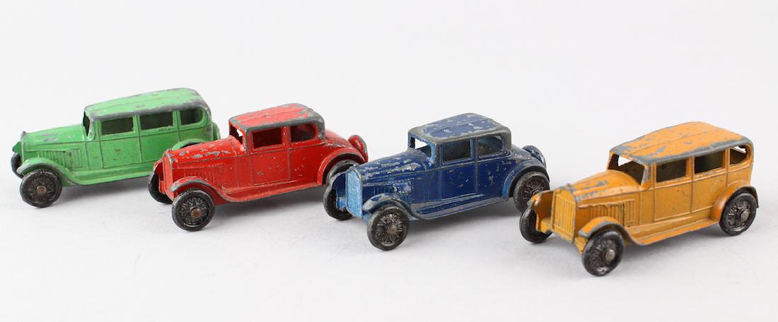 Four 1930s Tootsietoy Car Lot (1 of 2)