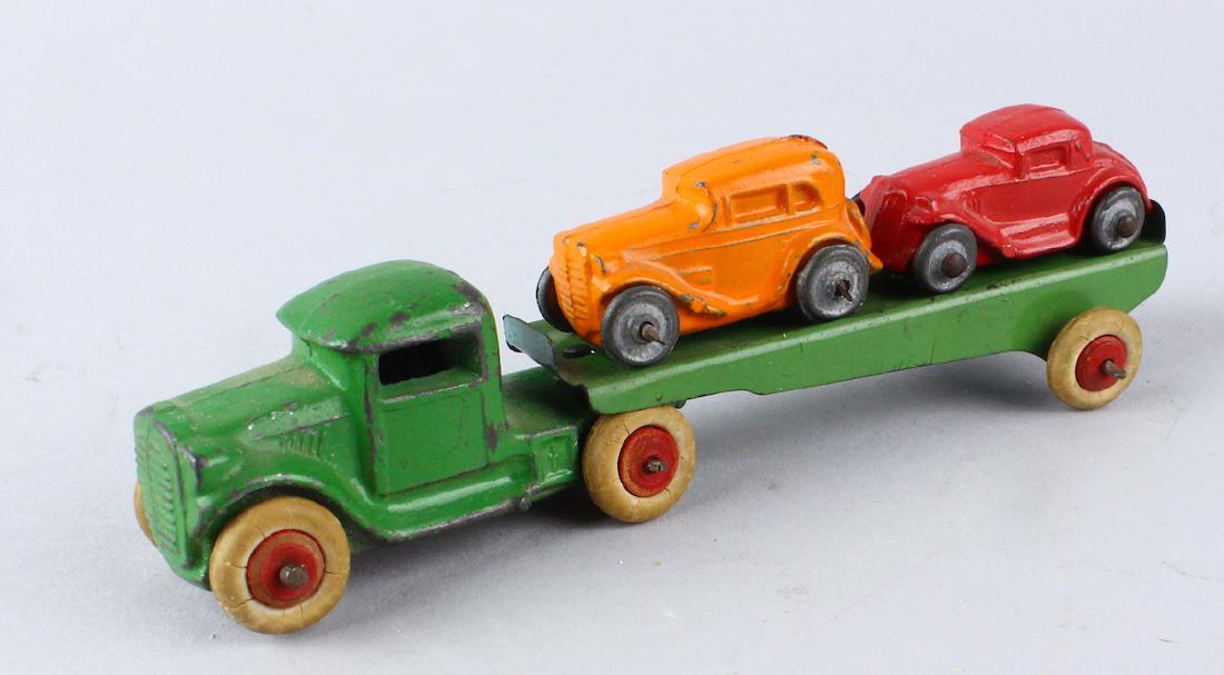 1930s Barclay Car Carrier & Two Cars (1 of 3)