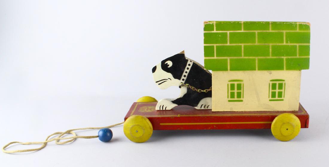 Hustler Toys Dog & Dog House Pull Toy (1 of 4)