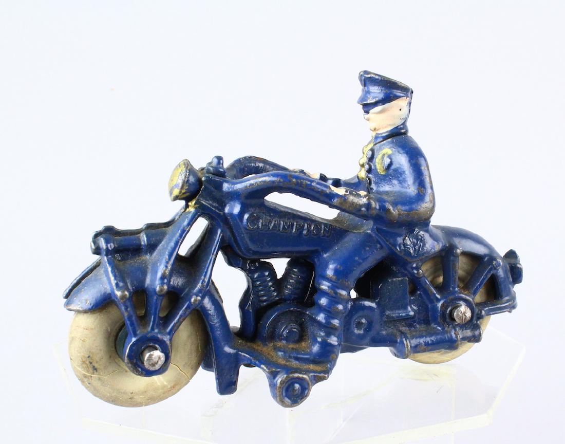 Champion Cast Iron Motorcycle (1 of 3)