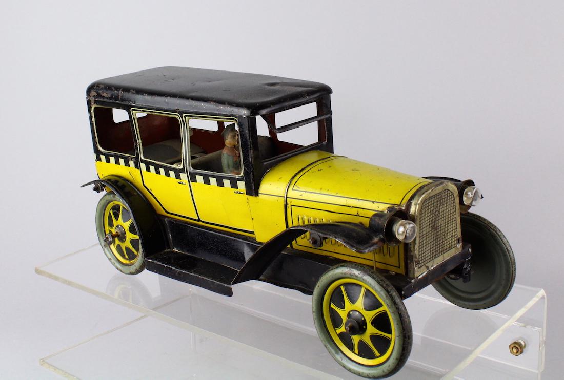 1920s Karl Bub German Tin Taxi Cab (1 of 5)