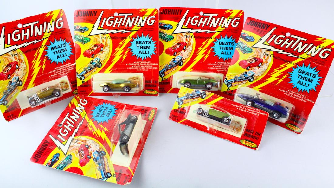 Six Johnny Lightning Cars Mint in Package (1 of 3)
