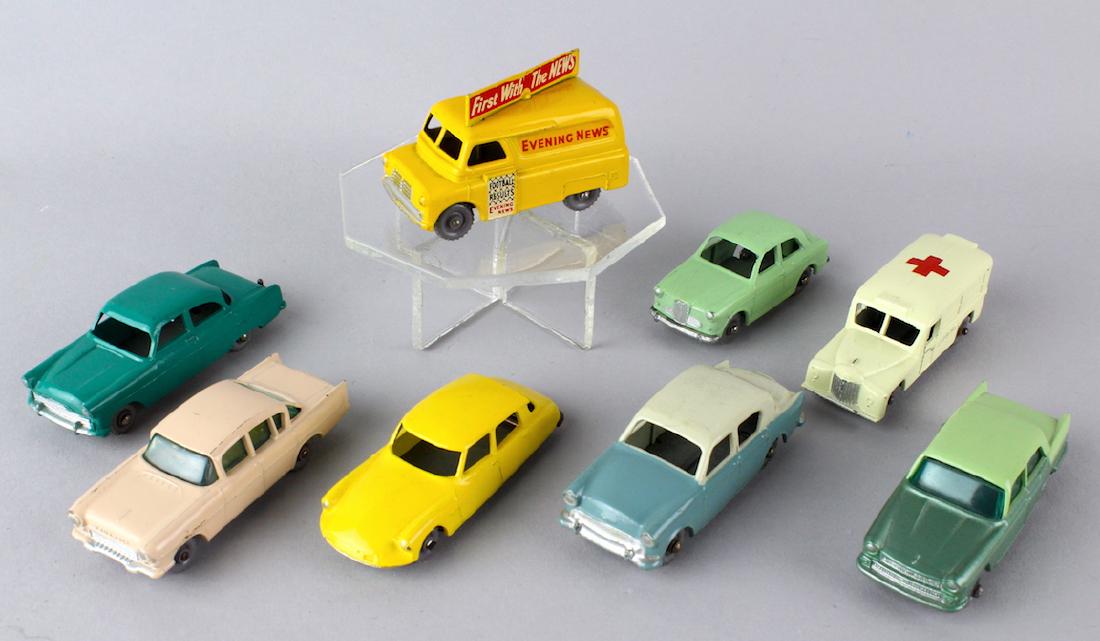 Eight Matchbox Grey Wheels Cars (1 of 2)