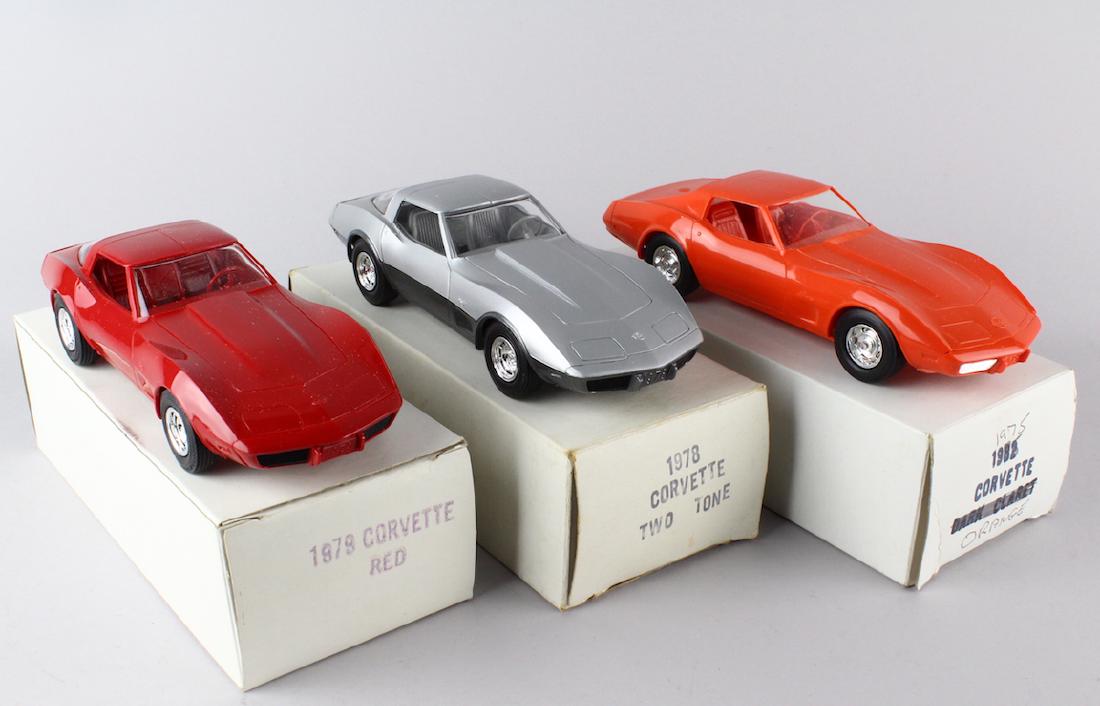 1975, 1978, 1979 Corvette Promo Models Mint (1 of 3)