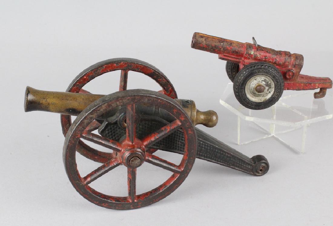 Arcade and Ives Cast Iron & Bronze Cannons (1 of 3)